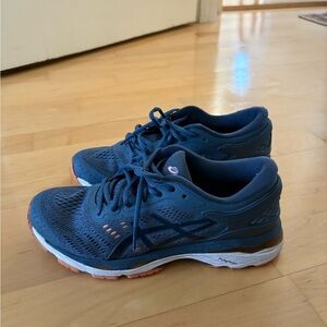 ASICS blue and pink sneakers sz7.5